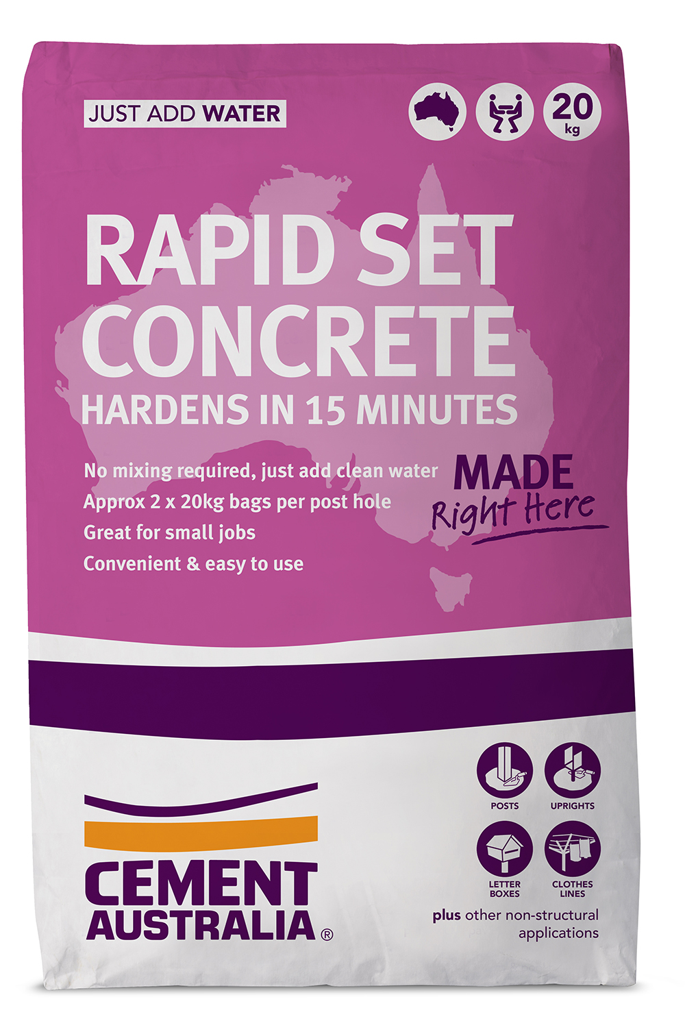 Rapidset $10.70 per bag