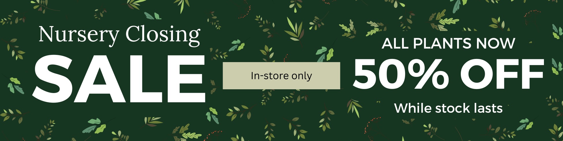 nursery sale brisbane