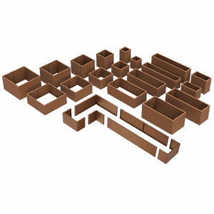 SHAPESCAPER 700mmH Modular Box Planter