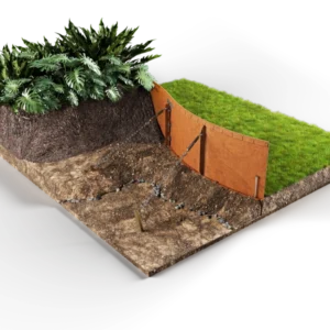 Flex Raised Garden Bed 2160mm long Weathering Steel