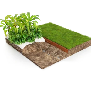 Rigid Edging 2200mm long Weathering Steel