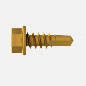 Tek Screw Zinc - Weathering Steel