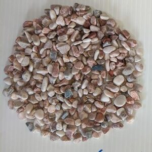 Kashmiri Salmon Pink Natural Pebbles