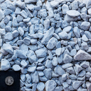 20-40MM BLUE GREY TUMBLED PEBBLE - 20KG BAG