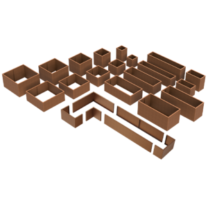 SHAPESCAPER 700mmH Modular Box Planter