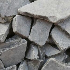 Kashmiri Mosaic Flat Pebbles Dark Grey 30-50mm 20kg Bag