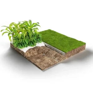 Rigid Edging 2200mm long Galvanised Steel