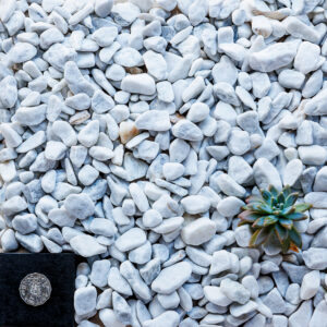 20MM SNOW WHITE TUMBLED 1 M3